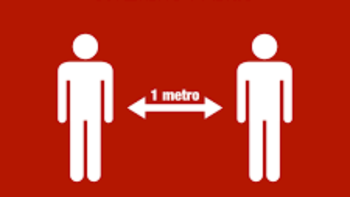 Distanza di 1 metro