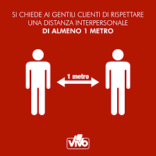 Distanza di 1 metro